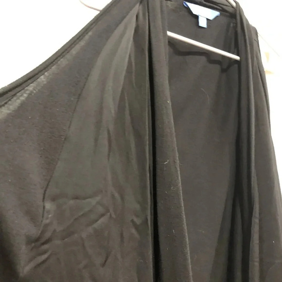 Simply Vera Vera Wang Black Vest Flyway XL - Picture 3 of 6